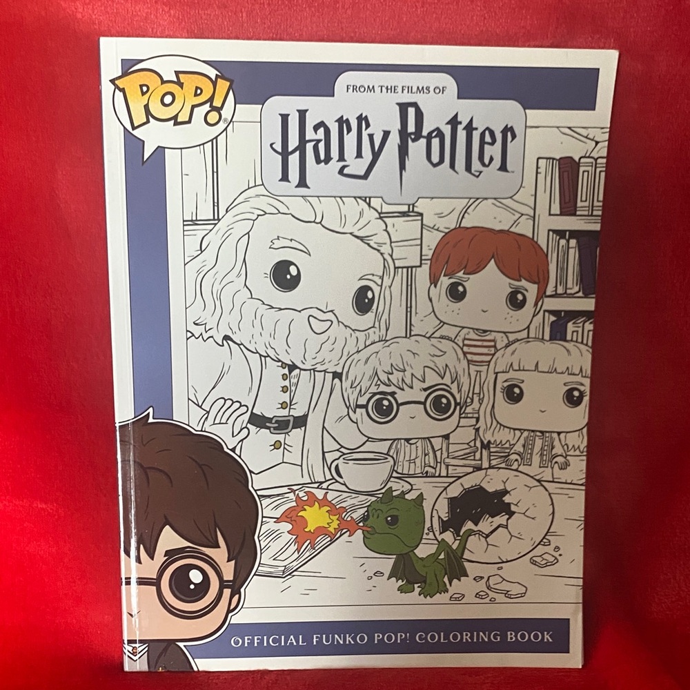 🍀3/$40🍀 New Harry Potter Funko Pop! Coloring Book